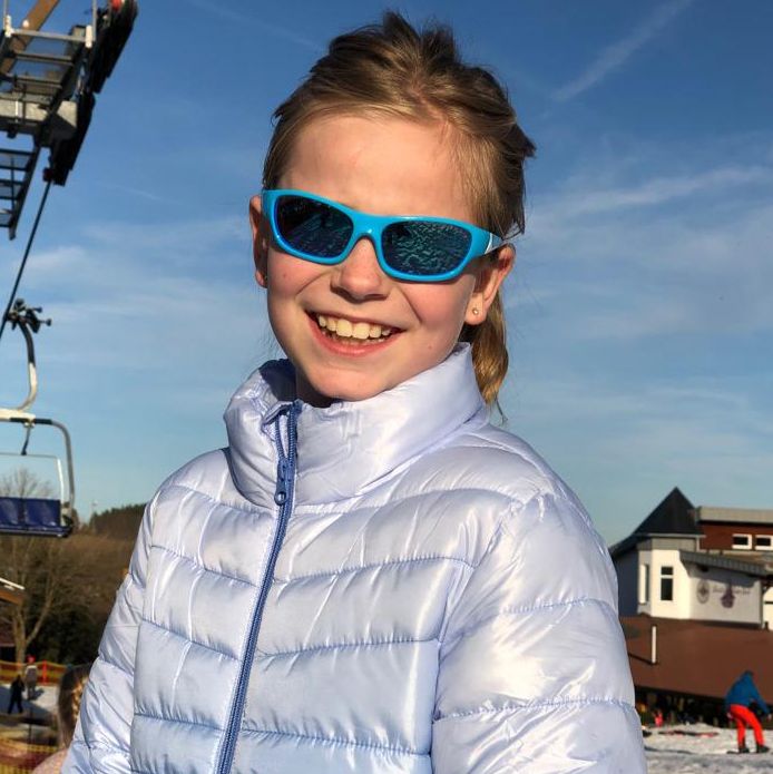 Дитячі сонцезахисні окуляри Koolsun Sport, 3-8р, бірюзово-білий