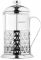 Френч-прес Ardesto Gemini Fasano, 800мл, боросилікатне скло, нержавіюча сталь, прозорий