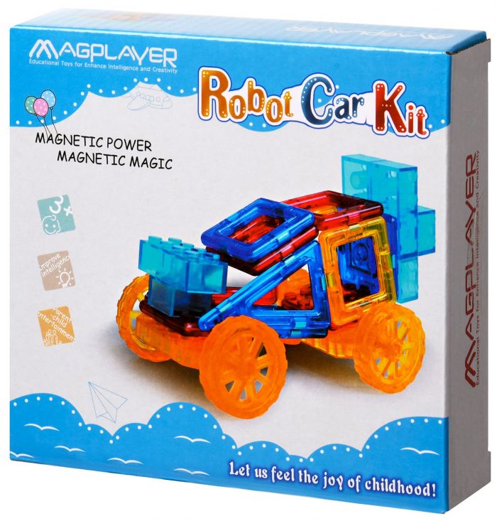 Конструктор Magplayer магнітний набір 32ел