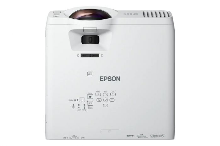 Проєктор короткофокусний Epson EB-L210SF FHD, 4000 lm, LASER, 0.45, WiFi