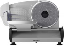 Скиборізка Ardesto, 250Вт, лезо-нержавіюча сталь з керамічним покриттям, діаметр ножа-190мм, корпус-метал/пластик, сіро-чорний