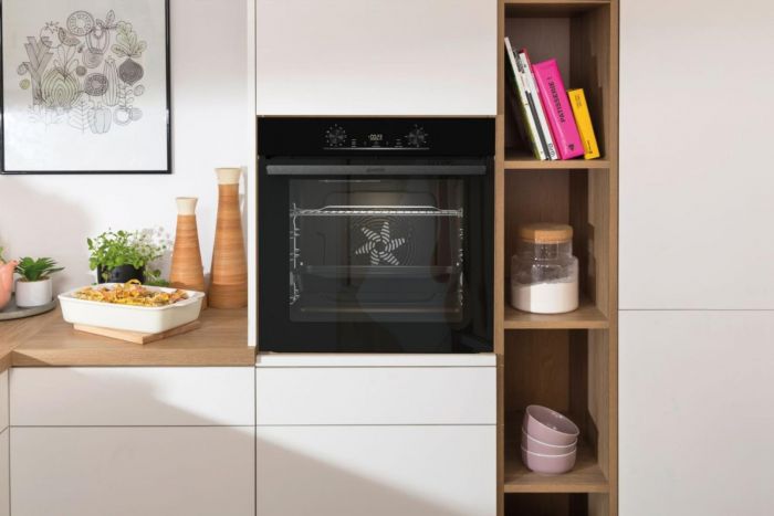 Комплект Gorenje (духовка електрична BO6735E05B + поверхня газова на склі GTW641EB), 743549, чорн