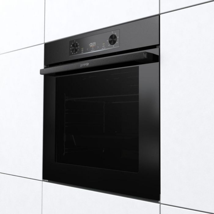 Комплект Gorenje (духовка електрична BO6735E05B + поверхня газова на склі GTW641EB), 743549, чорн