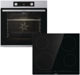 Комплект Gorenje (духовка + поверхня склокераміка BO6737E02X -нерж + ECT41SC- чорна), 738881 Комплект Gorenje (духовка + поверхня склокераміка BO6737E02X -нерж + ECT41SC- чорна), 738881