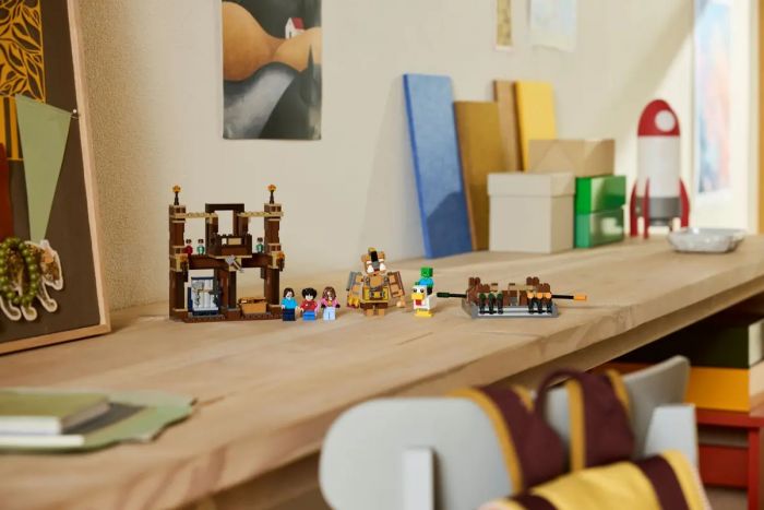 Конструктор LEGO Minecraft Бійцівський ринг у лісовому маєтку