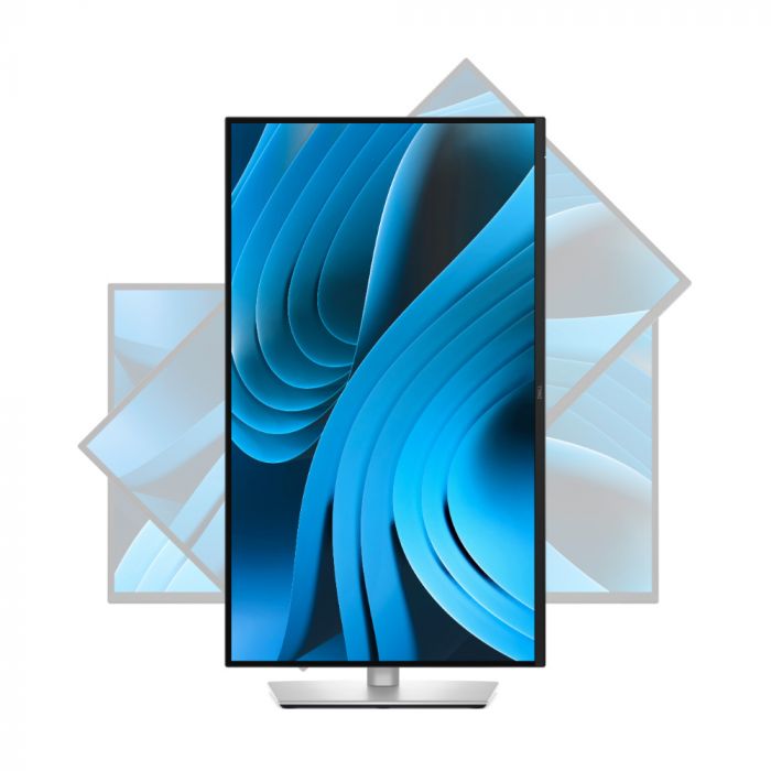 Монітор DELL 27" P2725D HDMI, DP, USB, IPS, 2560x1440, 100Hz, sRGB 99%, Pivot