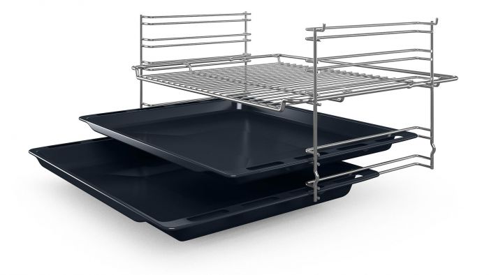 Духова шафа Bosch електрична, 66л, A, дисплей, конвекція, нержавіюча сталь