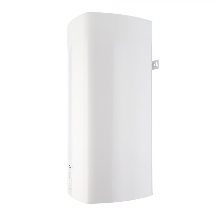 Водонагрівач електр. TIKI слім SuperESD, 100л, 2кВт, сухий тен, вертикальний монтаж, електр. кер-ння, C, білий, 700095