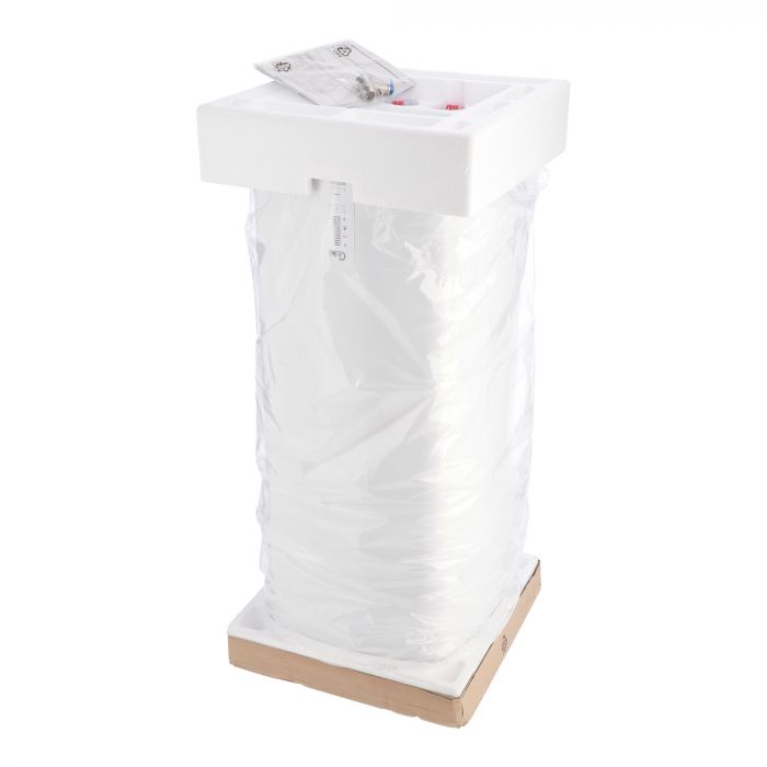 Водонагрівач електр. TIKI слім SuperESD, 100л, 2кВт, сухий тен, вертикальний монтаж, електр. кер-ння, C, білий, 700095