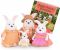 Набір фігурок Li'l Woodzeez Сім'я Кроликів 4од, книжка EN