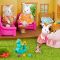 Набір фігурок Li'l Woodzeez Сім'я Кроликів 4од, книжка EN