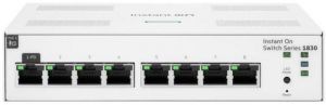 Комутатор HPE Aruba Instant On 1830, 8xGE ports, LT Warranty