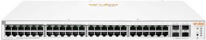 Комутатор HPE Aruba Instant On 1930 48G Class4 PoE 4SFP/SFP+ 370W, 48xGE, 4xGE SFP ports, LT Warranty Комутатор HPE Aruba Instant On 1930 48G Class4 PoE 4SFP/SFP+ 370W, 48xGE, 4xGE SFP ports, LT Warranty