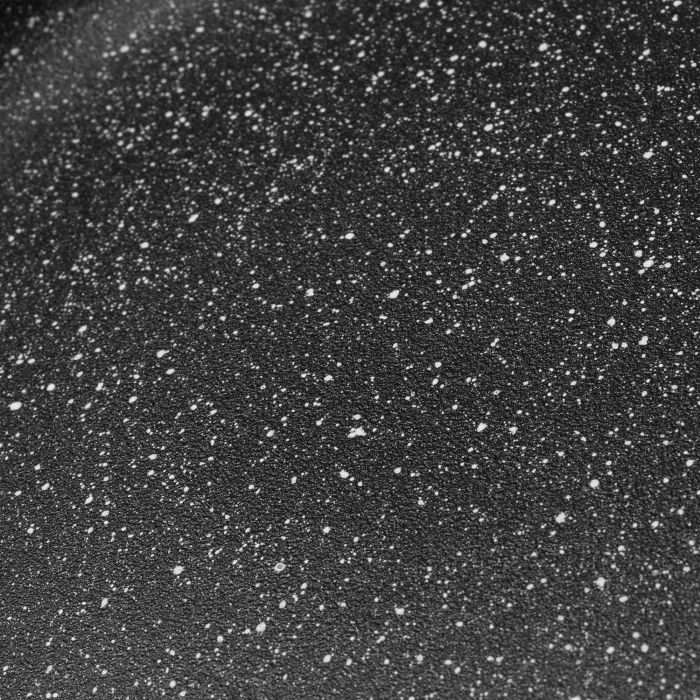 Сковорода глибока з кришкою Ardesto Black Mars Alcor, 28см, алюміній, чорний