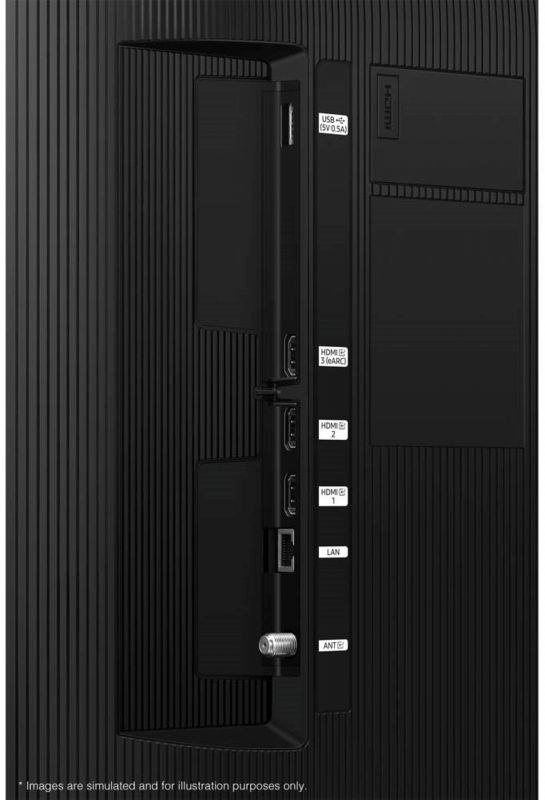 Телевізор 85" Samsung QLED 4K 50Hz Smart Tizen Black