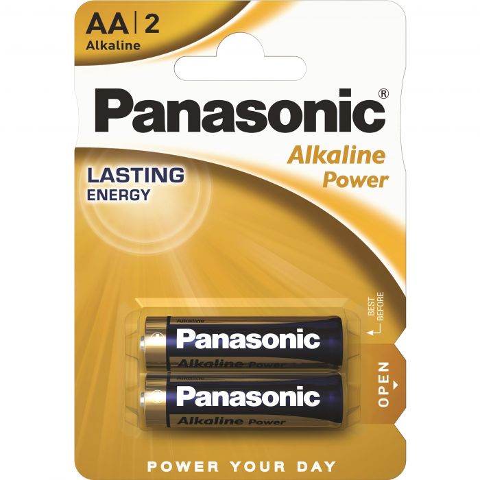 Батарейка Panasonic ALKALINE POWER лужна AA блістер, 2 шт.