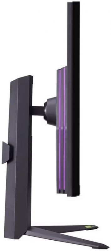 Монітор LG 31.5" 32GR93U-B 2xHDMI, DP, USB, Audio, IPS, 3840x2160, 144Hz, 1ms, DCI-P3 95%, G-SYNC, FreeSync, Pivot, HDR400
