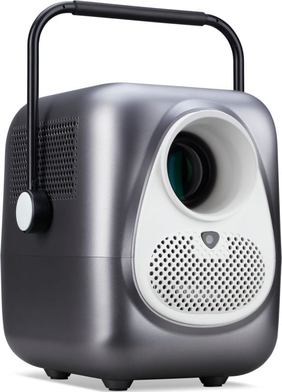 Проєктор AOpen QF23s FHD, 250 lm, LED, 1.26, WiFi, сірий, Whale TV