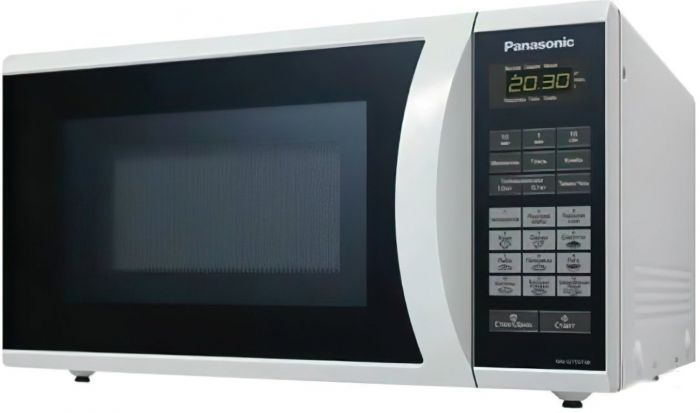 Мікрохвильова піч Panasonic, 23л, 800Вт, дисплей, білий