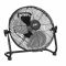 Вентилятор підлоговий 2E професійний, 30см, 60Вт, кнопки, двигун алюміній 100%, чорний