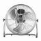 Вентилятор підлоговий 2E професійний, 45см, 100Вт, кнопки, двигун мідь 100%, срібний