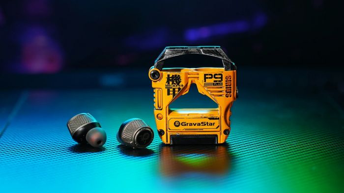 Навушники TWS Gravastar Sirius Plus, BT 5.3, жовтий