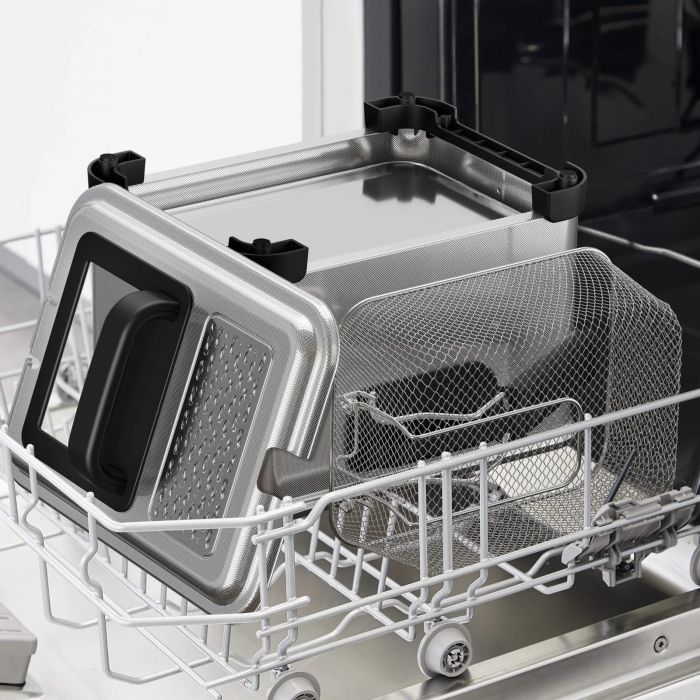 Фритюрниця Tefal Filtra Pro, 2400Вт, ємність-3л, механічне керув., від 150°C до 190°C нержавіюча сталь, чорний