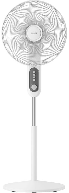 Вентилятор Philips підлоговий Series 1001, 45см, 47Вт, опора кругла, білий