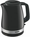 Електрочайник Tefal Delfini 1.7л, пластик, сріблясто-чорний Електрочайник Tefal Delfini 1.7л, пластик, сріблясто-чорний