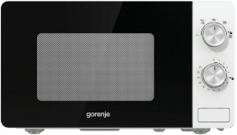 Мікрохвильова піч Gorenje, 20л, мех. керув., 800Вт, білий Мікрохвильова піч Gorenje, 20л, мех. керув., 800Вт, білий