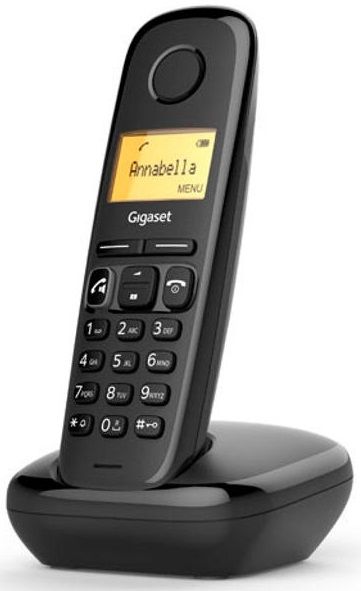 Радіотелефон DECT Gigaset A270, чорний