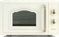 Мікрохвильова піч Gorenje, 20л, мех. керув., 700Вт, бежевий Мікрохвильова піч Gorenje, 20л, мех. керув., 700Вт, бежевий