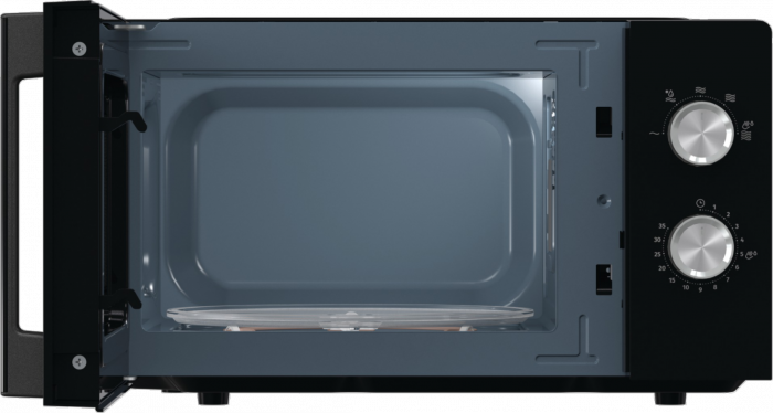 Мікрохвильова піч Gorenje, 17л, мех. керув., 700Вт, чорний