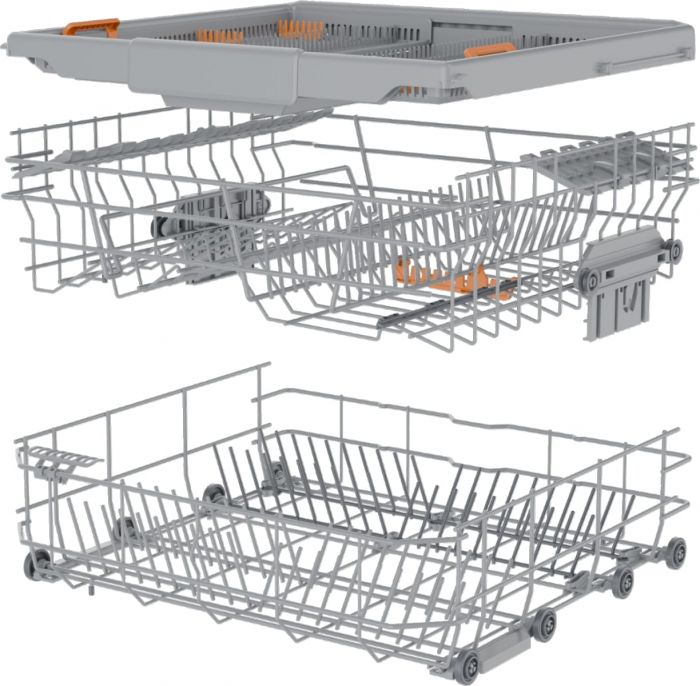 Посудомийна машина Gorenje вбудовувана, 16компл., A++, 60см, AquaStop, автоматичне відчинення, сенсорн.упр, 3и кошики, білий