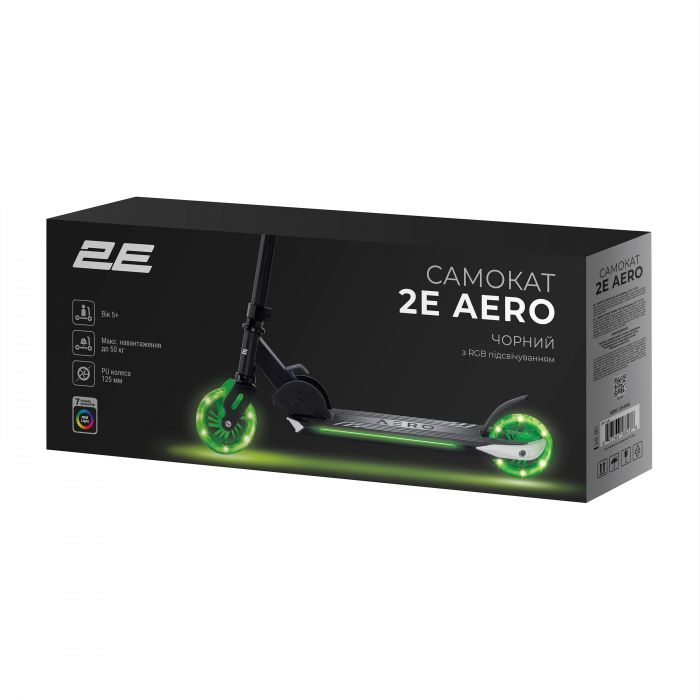 Самокат 2E Aero RGB