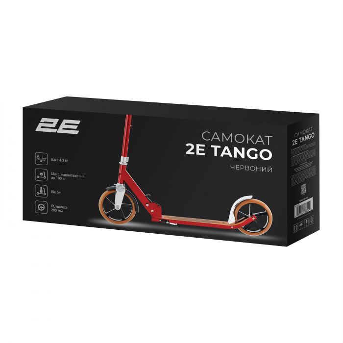 Самокат 2E Tango червоний
