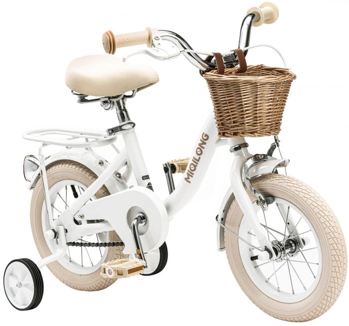 Дитячий велосипед Miqilong LS 12" білий