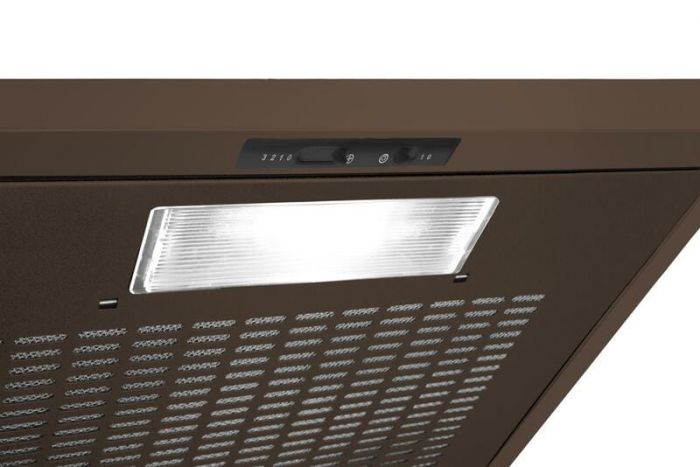 Витяжка Hansa пласка, 50см, 170м.куб/год., коричнева