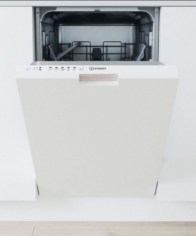 Посудомийна машина Indesit вбудована, 10компл., F, 45см, білий