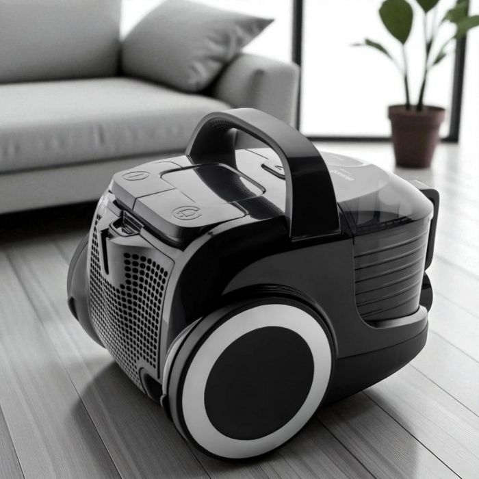 Пилосос Gorenje контейнерний, 800Вт, конт пил -2.2л, HEPA, телескоп трубка, чорний