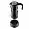 Кавоварка Ardesto електрична гейзерна 0.3л, мелена, чорний