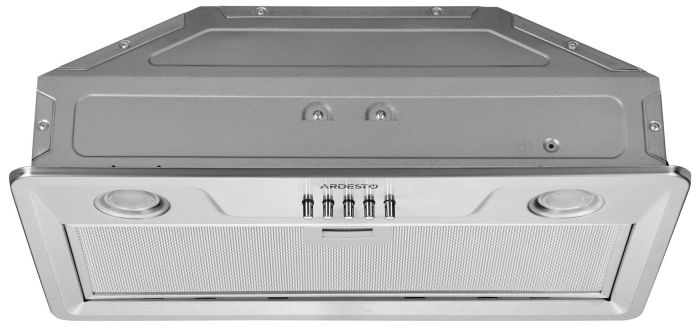 Витяжка ARDESTO вбудована, 52см, 450м3ч, метал, 2х1Вт LED, кнопкове, нерж