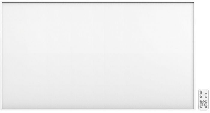 Панель інфрачервона Neo Tools, 600Вт, дистанційне управління, 100х60х3.8см, IP24, термостат, білий