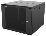 Шафа MIRSAN 19", 9U, WTC, 565x600 мм, максимально 80 кг, чорна