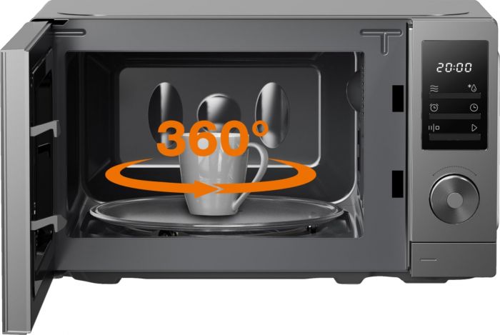 Мікрохвильова піч Gorenje, 20л, електр. керув., 700Вт, дисплей, нерж