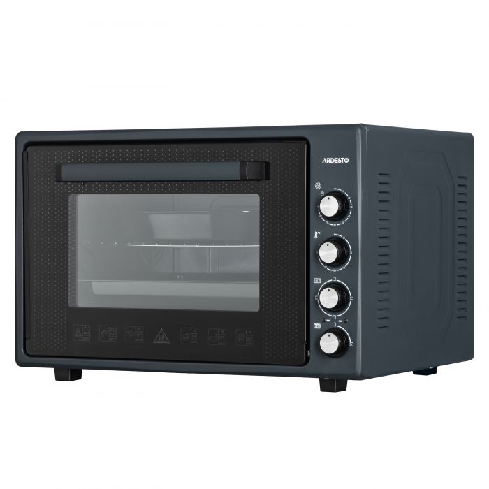 Піч електрична ARDESTO, 70л, 2000Вт, механіч., конвекція, подвійне скло, антрацит