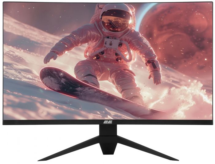 Монітор 2E GAMING 27" G2725BV HDMI, DP, VA, 2560x1440, 180Hz, 1ms, CURVED, FreeSync