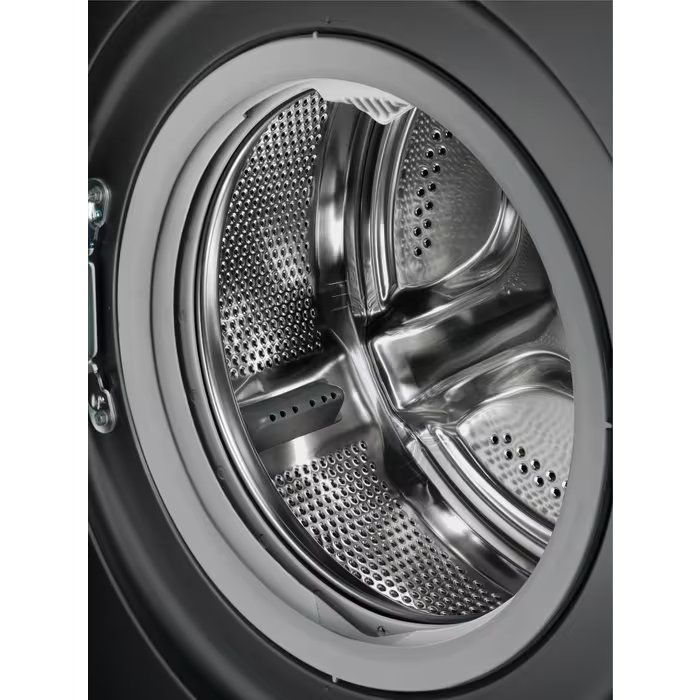 Пральна машина Electrolux фронтальна, 6кг, 1000, A, 41см, дисплей, інвертор, сріблястий темний