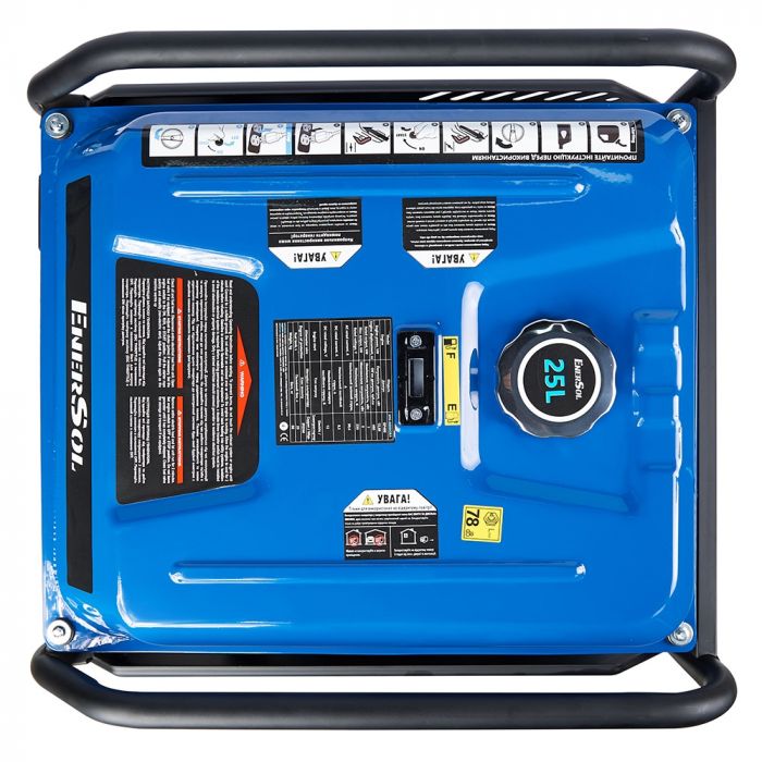 Генератор бензиновий інверторний EnerSol EPG-8000IOEAU 230/400В 7/8кВт електростартер 70кг