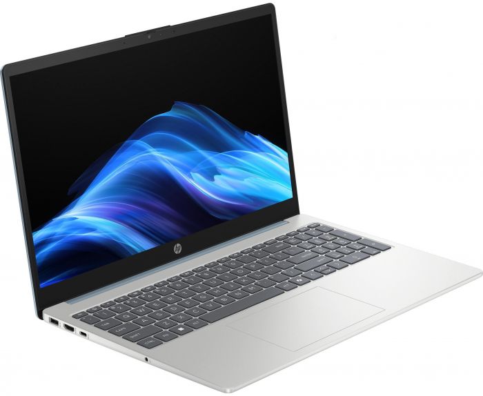 Ноутбук HP 15-fd2023ua 15.6" FHD IPS AG, Intel U7-255U, 16GB, F512GB, UMA, DOS, синій